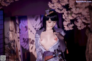 Cosplay 白莉愛吃巧克力 雷電將軍