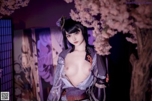 Cosplay 白莉愛吃巧克力 雷電將軍